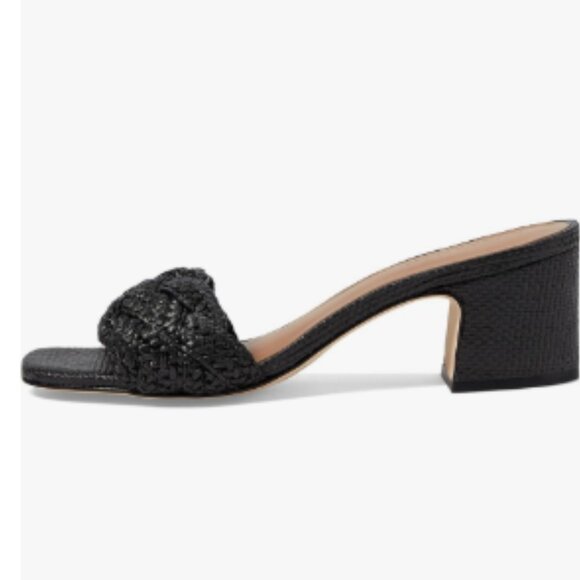 new  BERNARDO Made In Brazil Bali Woven Heel Sandals Light Natural 663mn - Picture 5 of 12